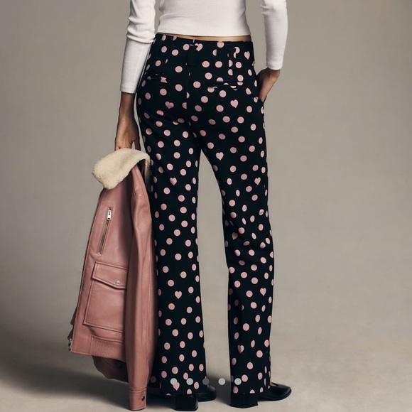 The Naomi Ponte Wide-Leg Flare Pants by Maeve: Printed Edition - Picture 4 of 8
